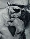 Скульптура Роденовского Мыслителя 2